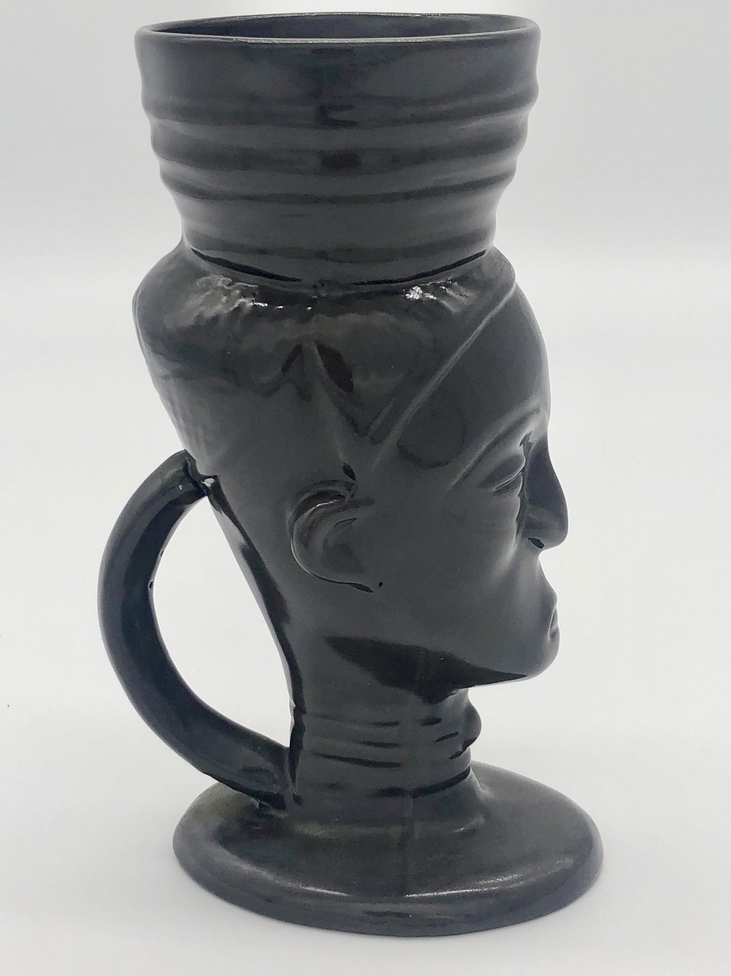 1965 Trader Vics Set of 6 TIKI Mug Headhunter Coffee Grog Diablo Cup