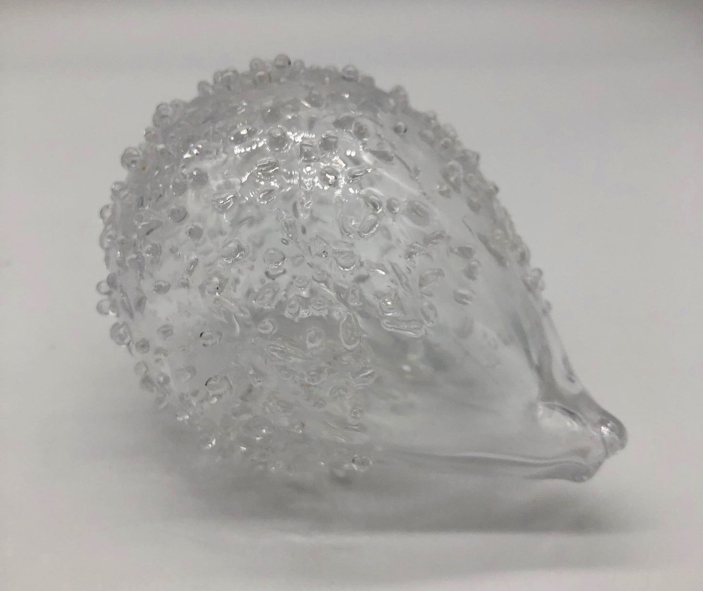 Antique Hadeland S.B. Signed Art Glass Hedgehog Paperweight