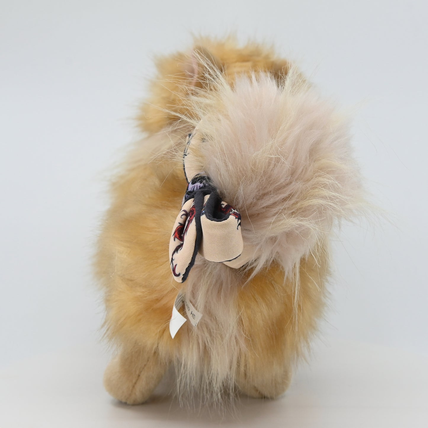 FUZZYNATION Pomeranian Stuffed Dog Skull Earring