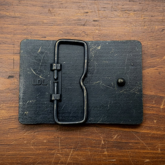 1970s Old Gold Cigarette Belt Buckle 